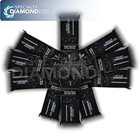 Versa-Tool DB10C 1-3/8-Inch Precision Japan Universal Oscillating Saw Blade For Dremel Multi-Max, 10 Pack