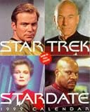 STAR TREK STARDATE 1999 CALENDAR