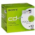 Sony 80min/700MB Inkjet Printable CD-R 10pk