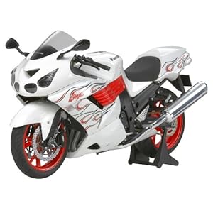 【クリックで詳細表示】マスターワークコレクション No.84 1/12 カワサキ ZX-14 パールクリスタルホワイト (完成品) 21084