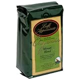 Caffe Appassionato Organic Shade Grown Minuet Blend, Ground, 12-Ounce Bag (Pack of 3)