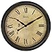 Infinity Instruments 24-Inch Resin Wall Clock