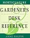 Horticulture Gardener's Desk Reference