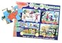 Deluxe Four Seasons Cardboard Floor Puzzles - Set of 4