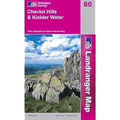 Cheviot Hills and Kielder Water (Landranger Maps)