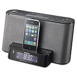 Sony ICFCS10iP - AM/FM Clock Radio with iPod/iPhone Speaker Dock.