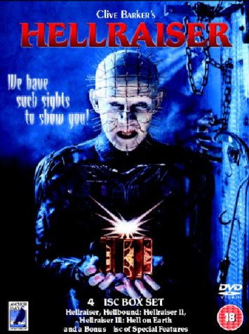 Childrens Toyshop  DVD : Hellraiser 1-3 [4-disc Box Set] [1987]