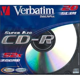 Verbatim DataLifePlus CD-R x 20 - 700 Mo