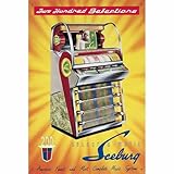 IMAGE OF Seeburg Jukebox steel wall sign