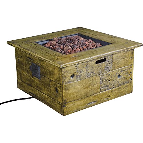 Bond Galleon Gas Fire Table, Multicolor