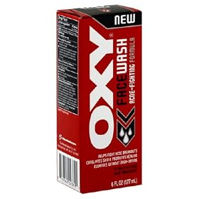 OXY Face Wash Acne-Fighting Formula, 6 FL OZ (177 mL)