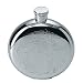 Sports : Herbertz Taschenflasche, Edelstahl, Leder, 230 ml