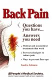 Back Pain: Questions You Have... Answers You Need