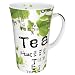 Konitz Tea Collage Mega 19-Ounce Mug, White/Green