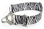 Lola and Foxy Zebra Martingale Dog Collar, 1-Inch Wide, X-Large (16-Inch by 26-Inch Neck Size)