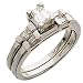 0.50 Ct.T.W. Baguette Cut Diamonds in Platinum Engagement Ring Set,…