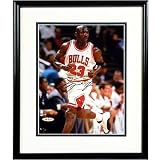 Upper Deck Chicago Bulls Michael Jordan Autographed Running 8x10 Framed Photo