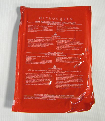 Vesture Hot Pack-Replacement Microcore Pac for Casserole Carriers (Red Pack For Microwave Heating)