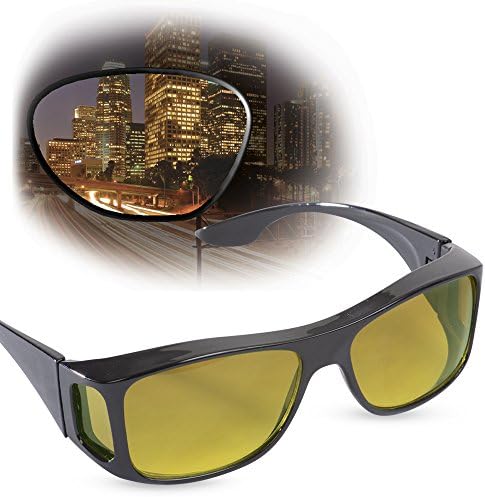 Clearvision HD Wraparound Night Optics and Sunglasses - Unisex (Combo Pack)