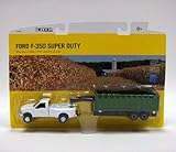 Ertl Collectibles 1:64 Ford F-350 Pickup with Grain Trailer