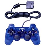 gaming accessory PS2 DualShock 2 Controller Ocean Blue Video Game gaming accessory