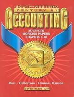 Century 21 Accounting: Advanced Working Papers Chapters 1-24