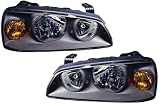 2004-2006 (2005 04 05 06) Hyundai Elantra Headlight Assembly - One Pair (Both Driver and Passenger Sides) - DOT Certified Headlamp