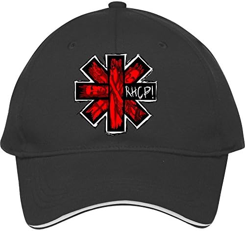 IKAI Red Hot Chili Pepper RHCP Crew Band Baseball Cap Black