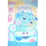 Blues Clues 3pc Crib/Bedding Comfy Quilt with Sheet Set
