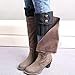Gemini Winter Leg Warmer Crochet Knit Boot Socks Topper Cuff