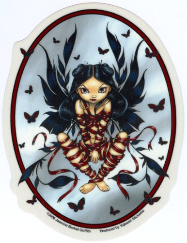 Jasmine Becket-Griffith - Dark Ribbon Fairy - Sticker/ Decal