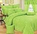 Super Soft 3pcs Lime Green Twisted Rose Fur Comforter & Sham Set Queen or Full