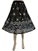 Womens Bollywood Designer Sequin Skirt Womens Boho Black Skirts 28