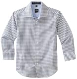 Ike Behar Boys 2-7 Long Sleeve Checked Shirt
