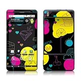Black Candy Design Protective Skin Decal Sticker for Motorola Droid X Cell Phone