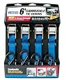 Highland 92106 6` Cambuckle Tie Down - Pack of 4