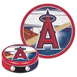 Wincraft Los Angeles Angels of Anaheim Round Puzzle Tin
