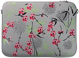 DIGITTRADE LS104-17 Notebook Sleeve 17.3 Laptop Bag Grey Neoprene Soft Carry Case up to 17.3 Inch Anti Shock System