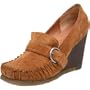 Biviel Women's BV2075 Wedge Pump,Suede Saddle,37 EU (US Women's 7 M)