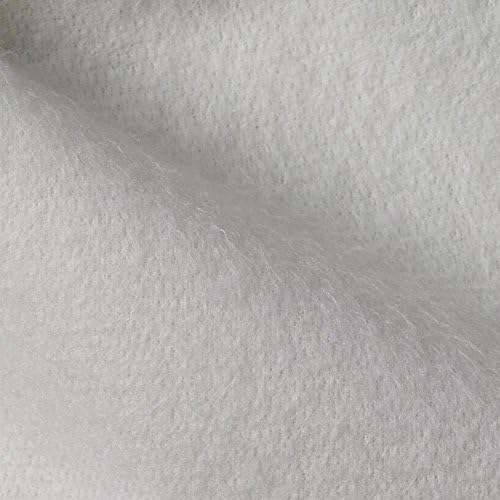 SuperSoft Lining Micro Fleece Fabric (Made in USA, Vintage White, sold by the yard)
