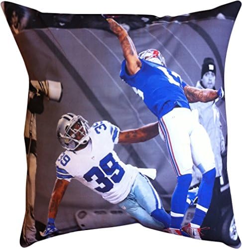 Odell Beckham Jr. The Catch Toss Pillow