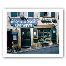 Auberge De La Coquille by Stan Beckman 16"x12" Art Print Poster