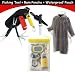5-in-1 Fishing Tool Set with Rain Poncho and Waterproof Pouch