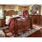 Wynwood Cordoba Mansion Bedroom Series in Burnished Pine Cordoba Mansion Be ....