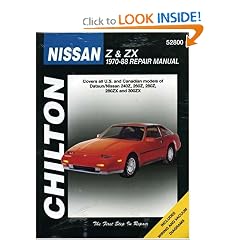 Nissan: Z and ZX 1970-88 (Chilton's Total Car Care Repair Manual)