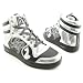 BABY PHAT Shine Cat Hi Lace-Up Shoes Black Womens
