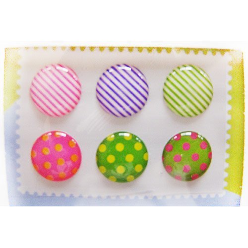 “Home” Button Sticker for iphone/ipad/itouch, Rainbow, 6 Stickers