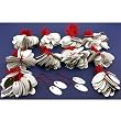 1000 String Price Tags Ring Chain Bracelet Jewelry Silver