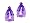 1.35 cttw Genuine Pear Shape Tanzanite Earrings LIFETIME WARRANTY