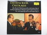 Oistrakh, David & Igor Bruch Beethoven LP Deutsche Grammophon 135039 EX/EX 1970s